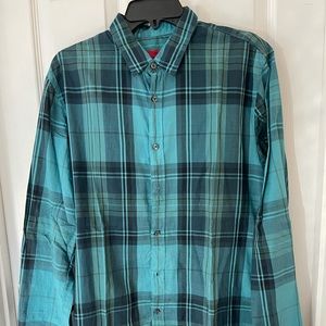Hugo men’s plaid shirt
